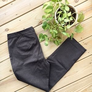 Liz Claiborne Emma Dress Pants Charcoal Gray
